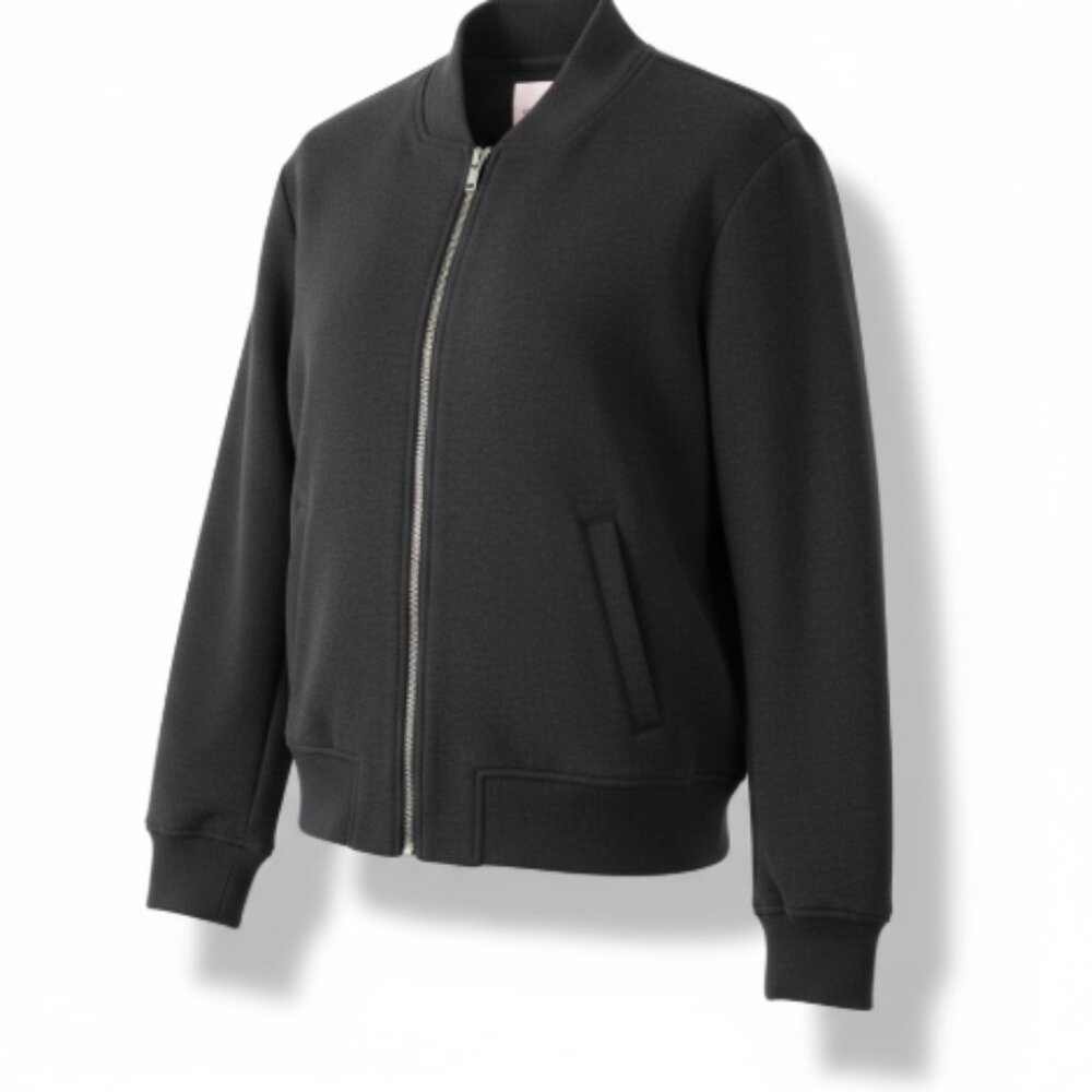 Men's Bagatelle HOMME Dark Forest Green /Black Aviator Bomber Jacket Med NWT